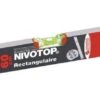 NIVEAU 'NIVOTOP' ALUMINIUM RECTANGULAIRE 2 FIOLES 60CM