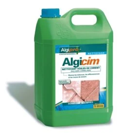 ALGICIM 5 L Nettoyant Voiles De Ciment Pour Dallages Et Carrelages