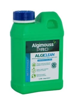 ALGICLEAN 1L Nettoyant Et Degraissant Dallages Et Sols Ciment - Concentre A Diluer