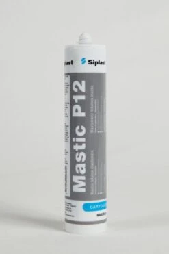 MASTIC DE BITUME ELASTOMERE POUR LE COLLAGE DES BARDEAUX TOISITE ET VERSITE P 12 EN CARTOUCHE 310 ML