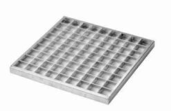 GRILLE CAILLEBOTIS ACIER GRE 30 POUR EMBOITEMENT