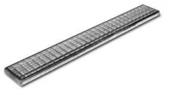 GRILLE CAILLEBOTIS ACIER SM 100 1ML CLASSE B125