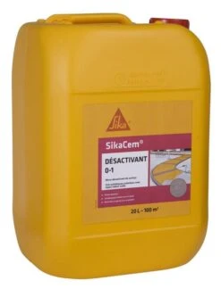 Desactivant De Surface (0-1mm) Longue Duree En Phase Aqueuse SikaCem Desactivant 0-1 20L
