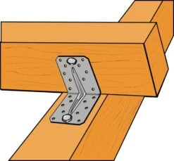 EQUERRE RENFORCEE E2 90/90/65/2,5