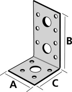 EQUERRE RENFORCEE EB 90/48/48/3