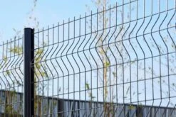 Grillage AXIS En Panneau Rigide Gris 7016 Maille 100X55 Mm - Haut. 1,2m X Long. 2,5m