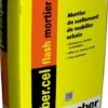 MORTIER DE COLLAGE ET DE SCELLEMENT WEBER.CEL FLASH MORTIER 25KG