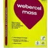 MORTIER DE COLLAGE ET DE SCELLEMENT WEBER.CEL MASS GRIS 25KG GRIS(GRIS)