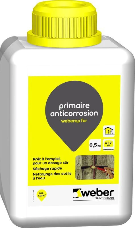 Sous Couche Pour Façade WEBER.REP FER 0,5kg LSN