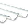 Plaque Ondulee Grande Onde Polycarbonate GO 92 - 5 Ondes 1/2 - 2,00 M X 0,92 M - Epaisseur : 1,0 Mm - Cristal