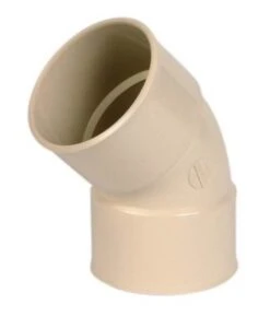 COUDE FEMELLE/FEMELLE 45° DIAMETRE 80 SABLE - CR44GTS