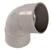 COUDE FEMELLE/FEMELLE 67°30 DIAMETRE 80 GRIS - CR66GT