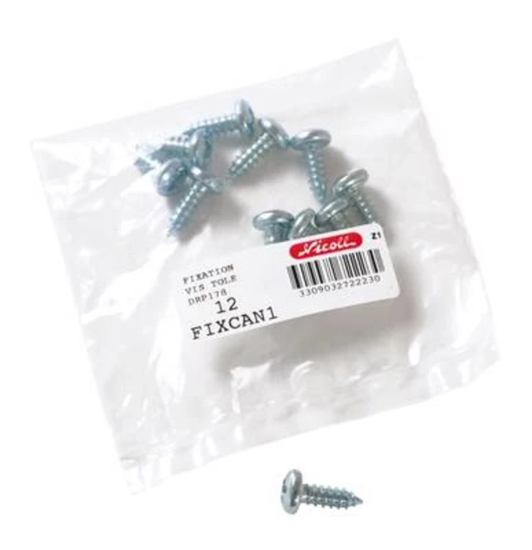 FIXATION VIS AUTOTARAUDEUSE POUR DRP178 - FIXCAN1 1 FIXATION VIS AUTOTARAUDEUSE POUR DRP178 - FIXCAN1