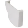 FOND GOUTTIERE DROIT POUR PROFILE GOUTTIERE OVATION 28 BLANC - FD28B