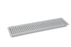 GRILLE CANIVEAU PISCINE 50CM LARGEUR 130MM A15 GRIS - UGR77P