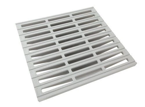 GRILLE DE SOL SANS CADRE 400 X 400 GRIS CLAIR - GR40 2 GRILLE DE SOL SANS CADRE 400 X 400 GRIS CLAIR - GR40 – Image 2