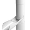 RECUPERATEUR EAUX PLUVIALES POUR TUBE DESCENTE DIAMETRE 80 BLANC - REP80B