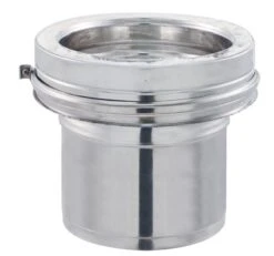 ADAPTATEUR SIMPLE PAROI COULEUR POELE 150/ DOUBLE PAROI 200