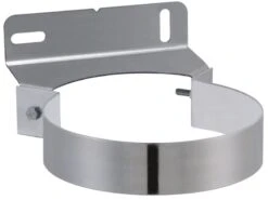 BRIDE MURALE REGLABLE INOX APOLLO PELLETS Ø150