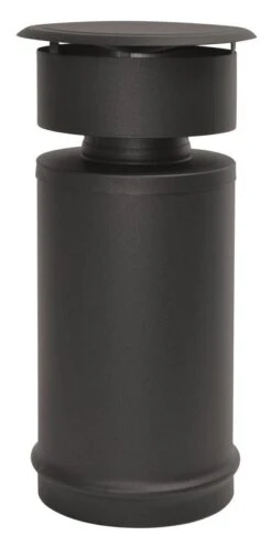 CHAPEAU TERMINAL VERTICAL NOIR APOLLO PELLETS 80/125