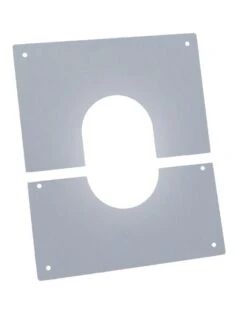 PLAQUE COUPE FEU PROPRETE 0 A 15° DOUBLE PAROI Ø153