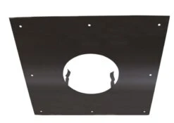 PLAQUE DE PROPRETE 300X300 NOIR APOLLO PELLETS Ø100