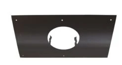 PLAQUE DE PROPRETE 500X300 NOIRE Ø150 OU 153