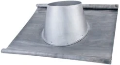 SOLIN PLOMB + LARMIER 25 A 45° DOUBLE PAROI Ø200