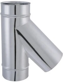 TE + PURGE INOX 304 DEBOUCHURE FEMELLE Ø154/160