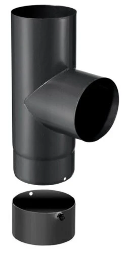 TE 90° + TAMON EMAIL 1.2 MM NOIR Ø150