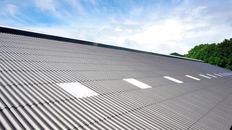 Plaques Ondulees Fibres-ciment CEMFORT PO5 2m NATURELLE 2 Plaques Ondulees Fibres-ciment CEMFORT PO5 2m NATURELLE – Image 2