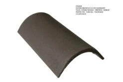 FAITIERE/ARETIER DE 42 A RECOUVREMENT BRUN POUR DOUBLE ROMANE/INNOTECH/NOBILEE/PERSPECTIVE/PLEIN CIEL/TRADIPANNE