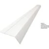 Larmier PVC Blanc - Long. 200 Cm X Larg. 20 Cm