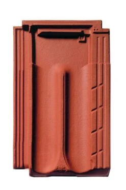 Tuile Marseille Terre Cuite Rouge - Long. 43,3 Cm X Larg. 26 Cm