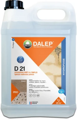 Hydrofuge Pret A L'Emploi D 21 - Bidon 5 L