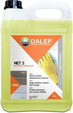 Nettoyant Degraissant NET 3 - Bidon 5 L