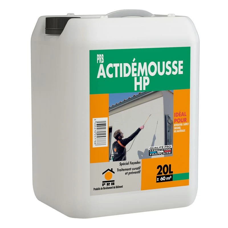 Traitement Curatif Rapide Et Preventif - ACTIDEMOUSSE HP 20 LITRES 1 Traitement Curatif Rapide Et Preventif - ACTIDEMOUSSE HP 20 LITRES