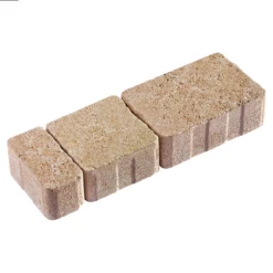 Pave Beton TEPIA Flamme - Larg. 12cm X Ep. 6cm