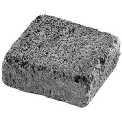 Pave Beton MEDIEVAL Anthracite - Long. 16cm X Larg. 16cm X Ep. 6cm