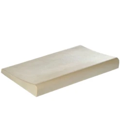 Margelle Droite Galbee ESPACE Luberon - Long. 50cm X Larg. 33cm X Ep. 2,7/5,7cm