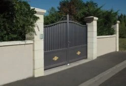 1 Pilier Complet Amboise 40 X 40 X 218 Creme