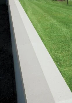 Chaperon De Mur Optipose 2 Pentes 99X30 Blanc Casse