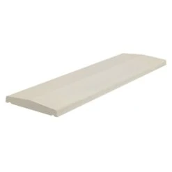 Chaperon De Mur Pierre Lisse 2 Pentes 99 X 30 Creme