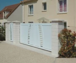 Element De Pilier Lisse 38 X 38 X 16,7 Blanc Casse