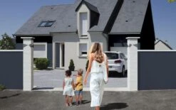 Element De Pilier Prisme 29 X 29 X 16,7 Blanc Casse