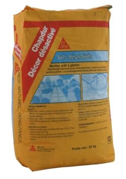 Sika Mortier Pret A L'emploi Chapdur Decor Desactive