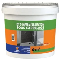 Resine De Protection A L'eau Sous Carrelage KIT PRESERFOND Seau De 6m²