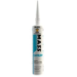 Mastic Acryl - Silicone Lissage A L'eau PRB MASS CARRELEUR Transparent - Cartouche De 310 Ml