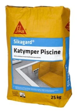 Enduit Esthetique D'impermeabilisation Sikagard Katymper Piscine Transparent Sac De 25kg