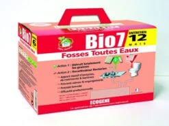 BIO 7 FOSSES TTES EAUX ENTRETIEN ECOGENE 12mois
